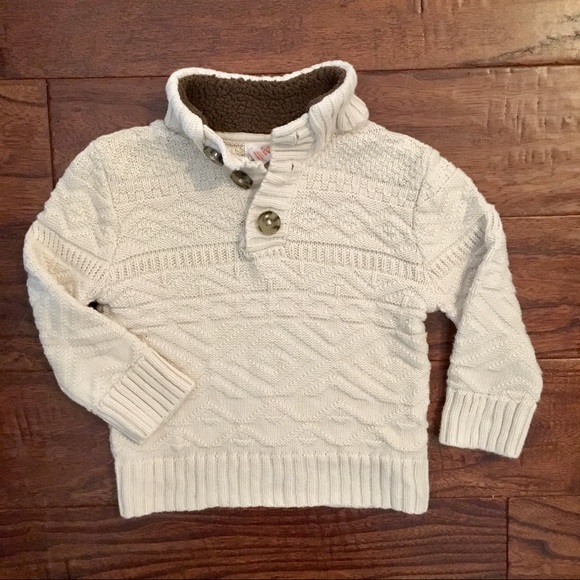 cat and jack cream sweater